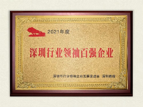 2021年深圳行业领袖百强企业