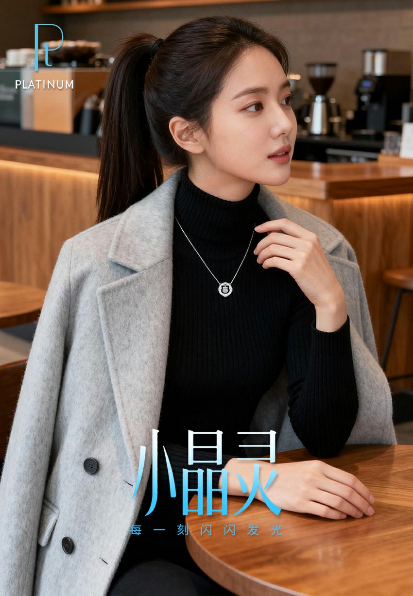 Pt精雕｜小晶灵：藏在细节里的温柔会发光?